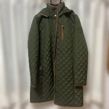 랄프 로렌 올리브 그린 퀼팅 자켓