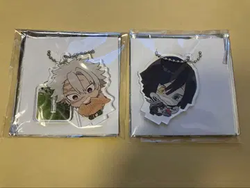 귀멸의 칼날 세가 콜라보 카페 타이야키 아크릴 키링