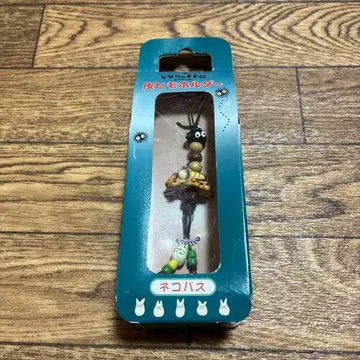 이웃집 토토로 가죽 끈 홀더 고양이 버스 지브리 미사용 2000년