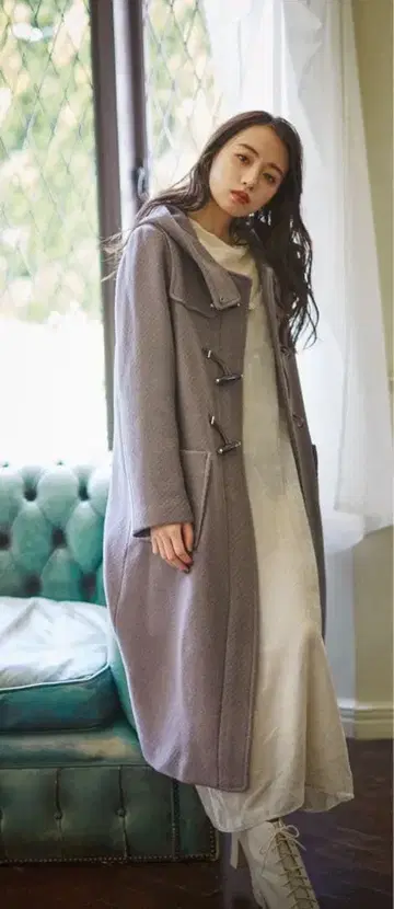 JILL by JILLSTUART 더플 코트 모카 M 사이즈