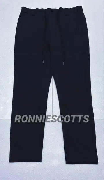 로니 스코츠 울 드로우 스트링 테이퍼드 팬츠 36