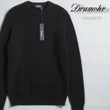 돌모어 메리노울 니트 48 블랙 새상품