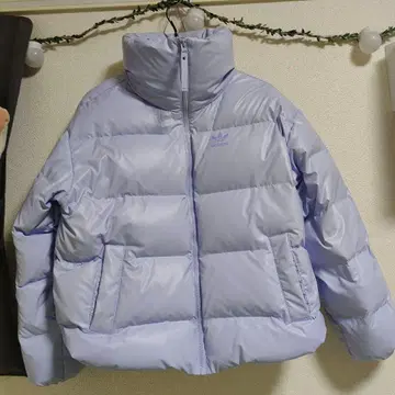 adidas PRIME GREEN 다운 자켓 S 사이즈 라이트 퍼플