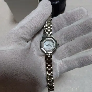 Lunagi 팔각형 쿼츠 손목시계 새상품 AD029