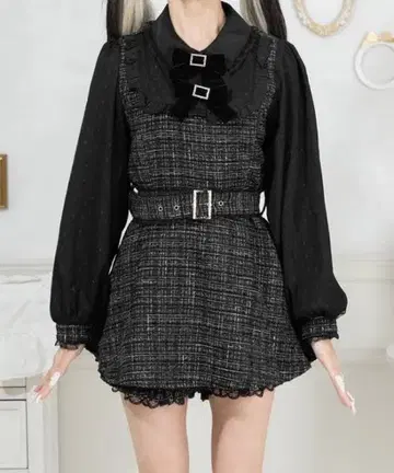 Pal elfy 셋업 LARGE 블랙 여성용