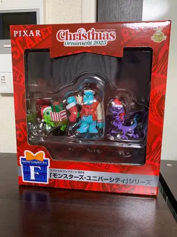 박스 있음 디즈니 크리스마스 오너먼트 복권 몬스터즈 유니버시티