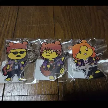 THE ALFEE 전 치치부 버전 포테곰 키링 3종 세트