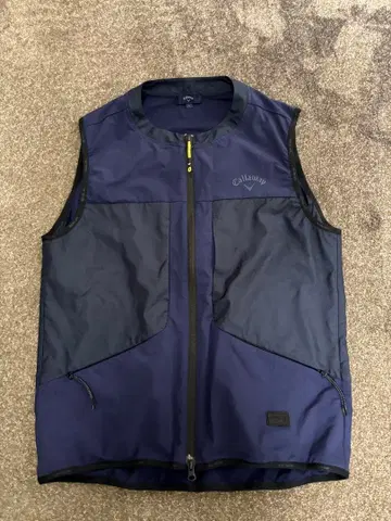 Callaway 네이비 지퍼 베스트 L 사이즈