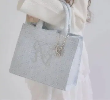 OLIVE des OLIVE Aimerianejoie 자수 미니 토트