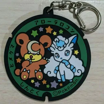 포켓몬스터 후드 러버 키링 홋카이도 신토쿠초 히메그마