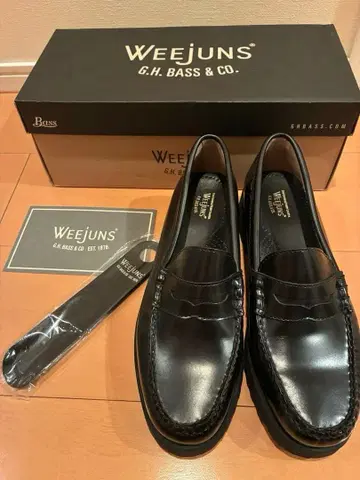 G.H.BASS 플랫폼 가죽 페니 로퍼 ba41810