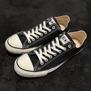 컨버스 올스타 OX 로우컷 블랙 28 새상품급