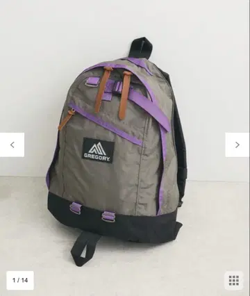 GREGORY FAINDAY 백팩 그레이 퍼플