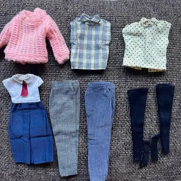 타카라 바비 제니 의류 아웃핏 쇼와 레트로