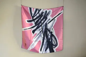 시노다 토코 실크 스카프