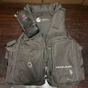 mazume 마즈메 코어 구명 조끼 블랙 새상품급