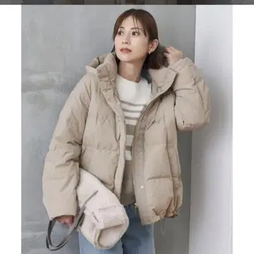 [ 세탁 가능 ] 마이크로 타서 다운 코트