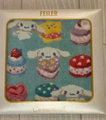 산리오 페이러 시나모롤 마카롱 타월 손수건 핸드 타월