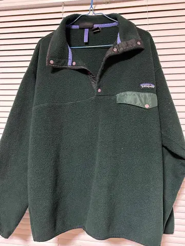 Patagonia 플리스 자켓 L 다크 그린