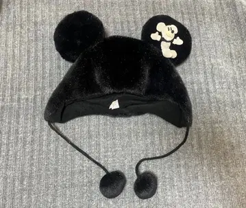 디즈니 팬캡 블랙 반짝반짝