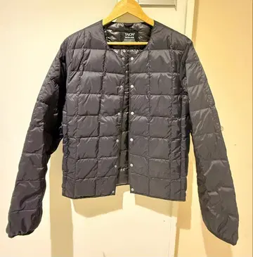 TAION 블랙 이너 다운 자켓