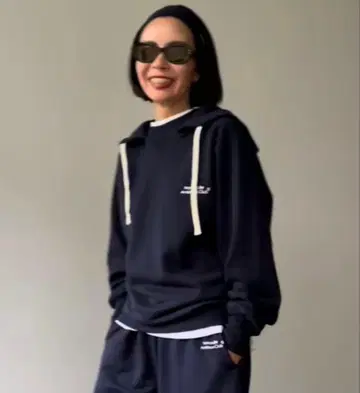 sorm'86 WBA 유니폼 후드 맨투맨 & 헤어밴드 네이비