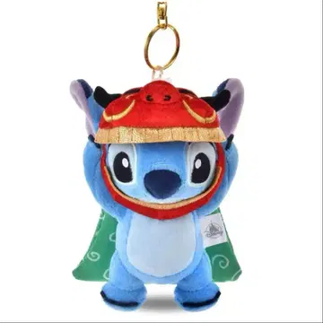 디즈니 스토어 스티치 봉제 인형 키링 사자춤 1