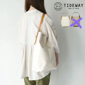 타이드웨이 TIDEWAY 알버튼 덕 원 핸들 토트백