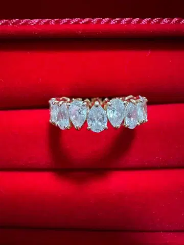 스와로브스키 골드 페어쉐이프컷 58