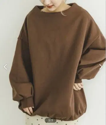 속기모 보트넥 맨투맨 URBAN RESEARCH ITEMSWOMENS