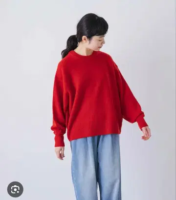 카구레 해밀턴 울 크루넥 니트