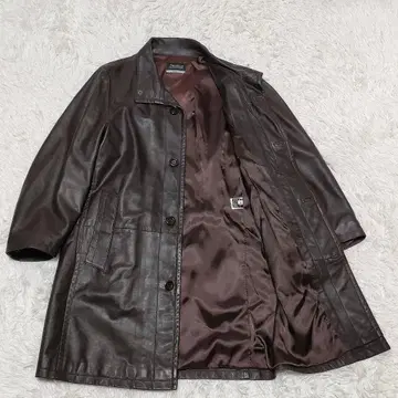 이탈리아제 VERA PELLE 천연 가죽 자켓 코트 48