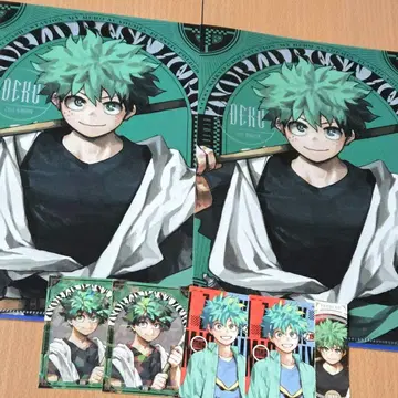 나의 히어로 아카데미아 스티커 클리어 파일 미도리야 이즈쿠