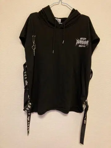 VOLCAN & APHRODITE 블랙 후드티