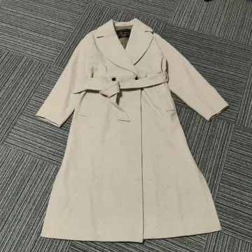 슬로브 이에나 체스터 코트 울 롱