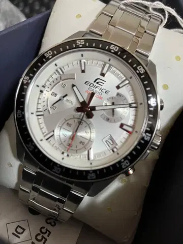 카시오 남성용 크로노그래프 쿼츠 손목시계 EFV-540D-7AVUEF