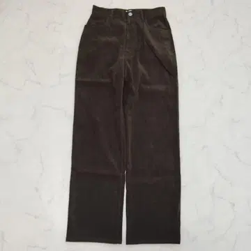 미사용 새상품 PURELY YOURS 팬츠 스트레이트 브라운 64-91