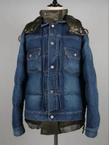 [ 정가 213840엔 ] sacai 데님 다운 자켓