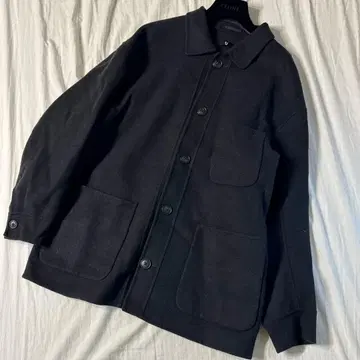 [ 새상품급 ] UNIQLO +J 울 오버 셔츠 자켓 L 사이즈