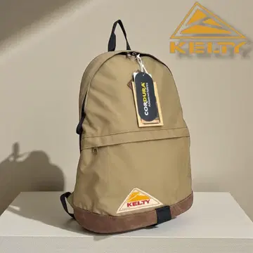 켈티 백팩 15L 탄 x 브라운 스웨이드 미사용 새상품