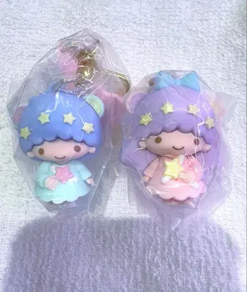 산리오 리틀트윈스타 키키라라 시크릿 키링