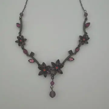 안나수이 플라워 목걸이