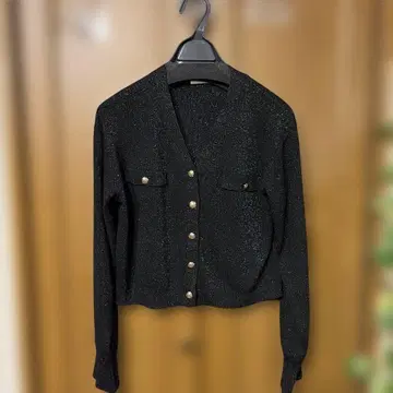 프레이 아이디 2웨이 숏 V넥 가디건