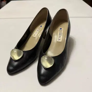 DIANA 블랙 하이힐 펌프스 23cm