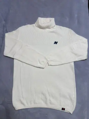 뉴발란스 골프 남성용 화이트 스웨터