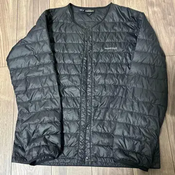 몽벨 U.L. 다운 라운드넥 자켓 블랙 남성용 L 사이즈