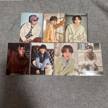 FANTASTICS  트레이딩 카드 7장 세트