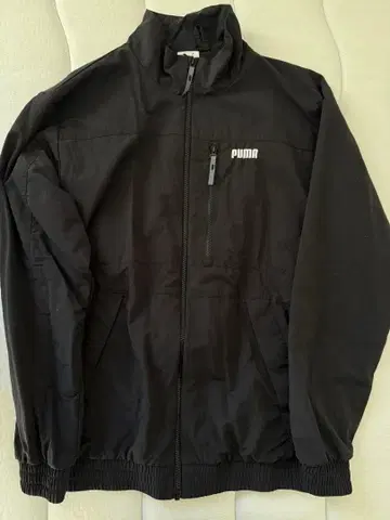 PUMA 나일론 자켓 블랙