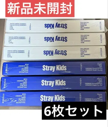 [ 새상품 미개봉 ] straykids KARMA 일반ver 6장 세트