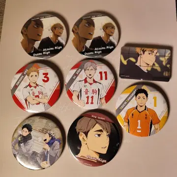 하이큐!! 캔뱃지 세트 8개